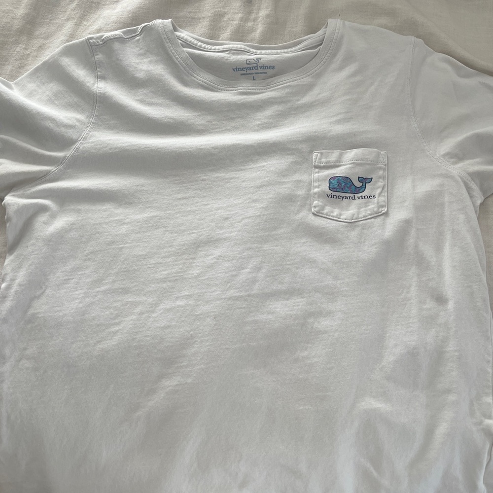 Vineyard Vines Women's White T-Shirt